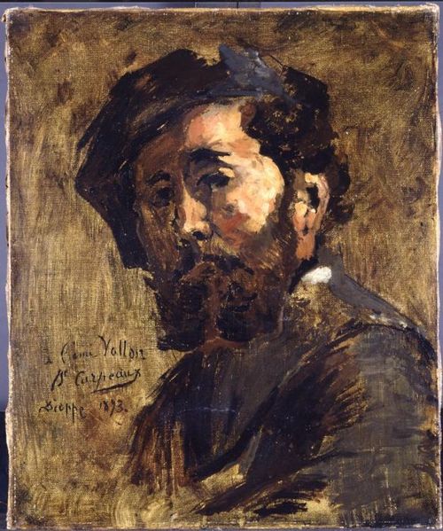 Jean - Baptiste Carpeaux Portrait of Antoine Vollon